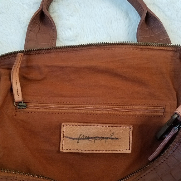 Free People Joey Distressed Convertible Backpack